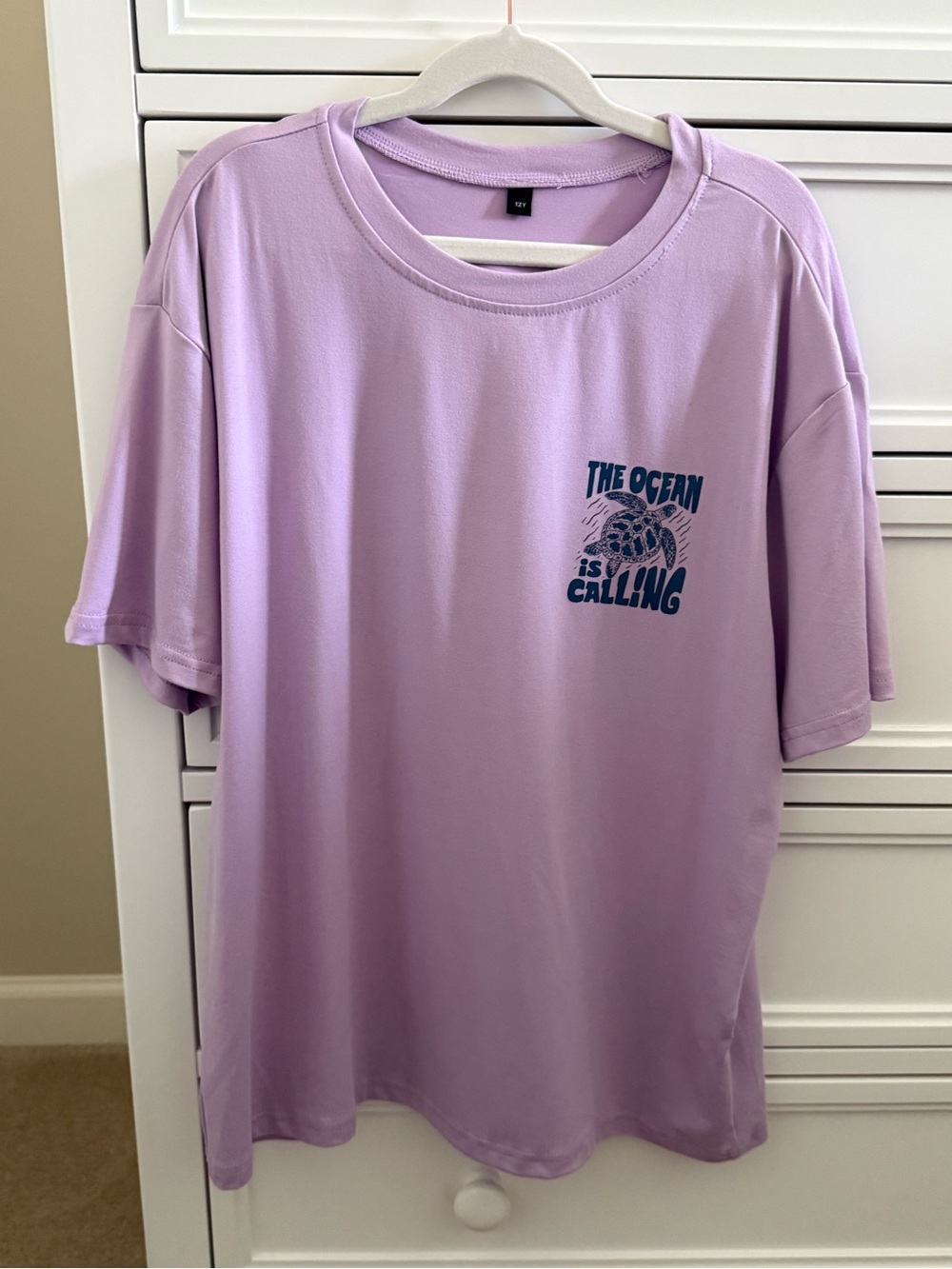 Girls Beach Theme T-Shirt (12Y)